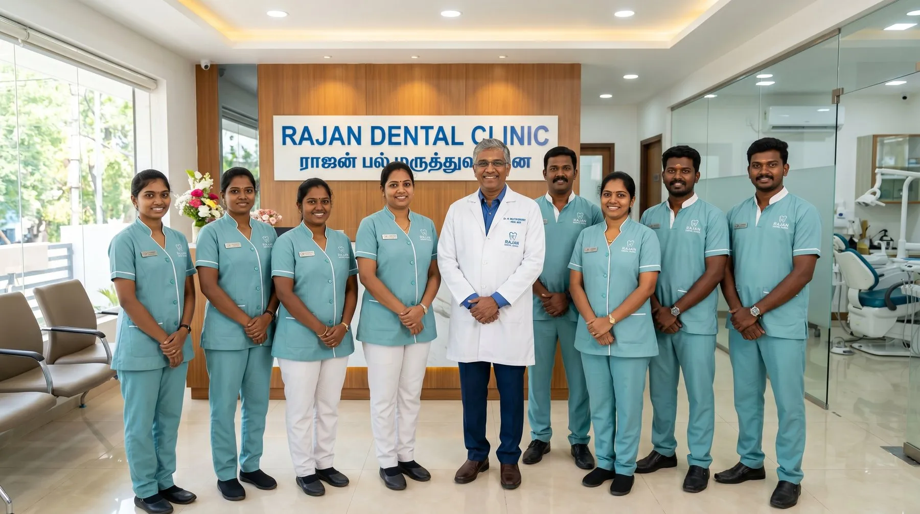 The Rajan Dental Clinic team — Chennai