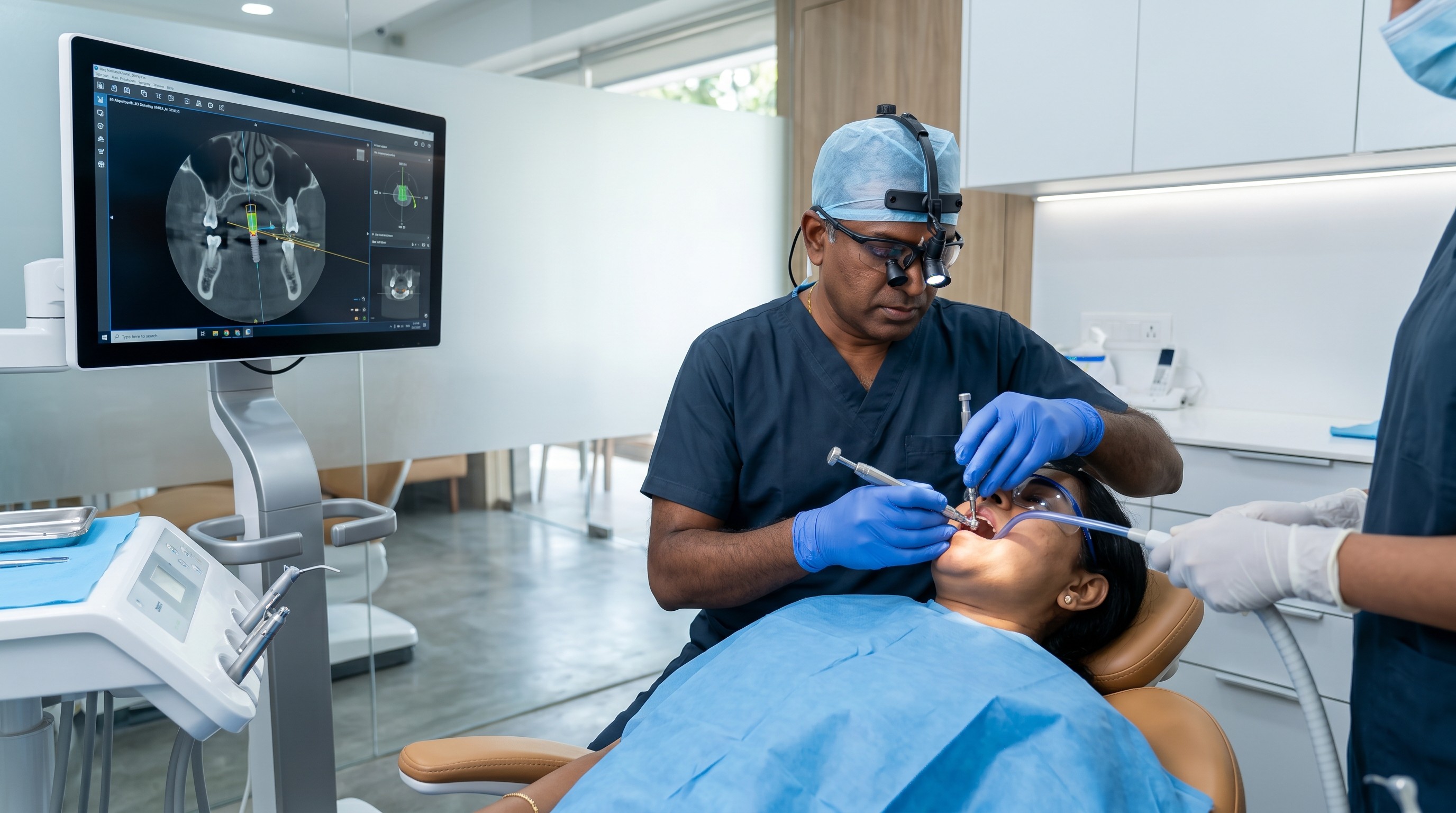Full-mouth implant rehabilitation