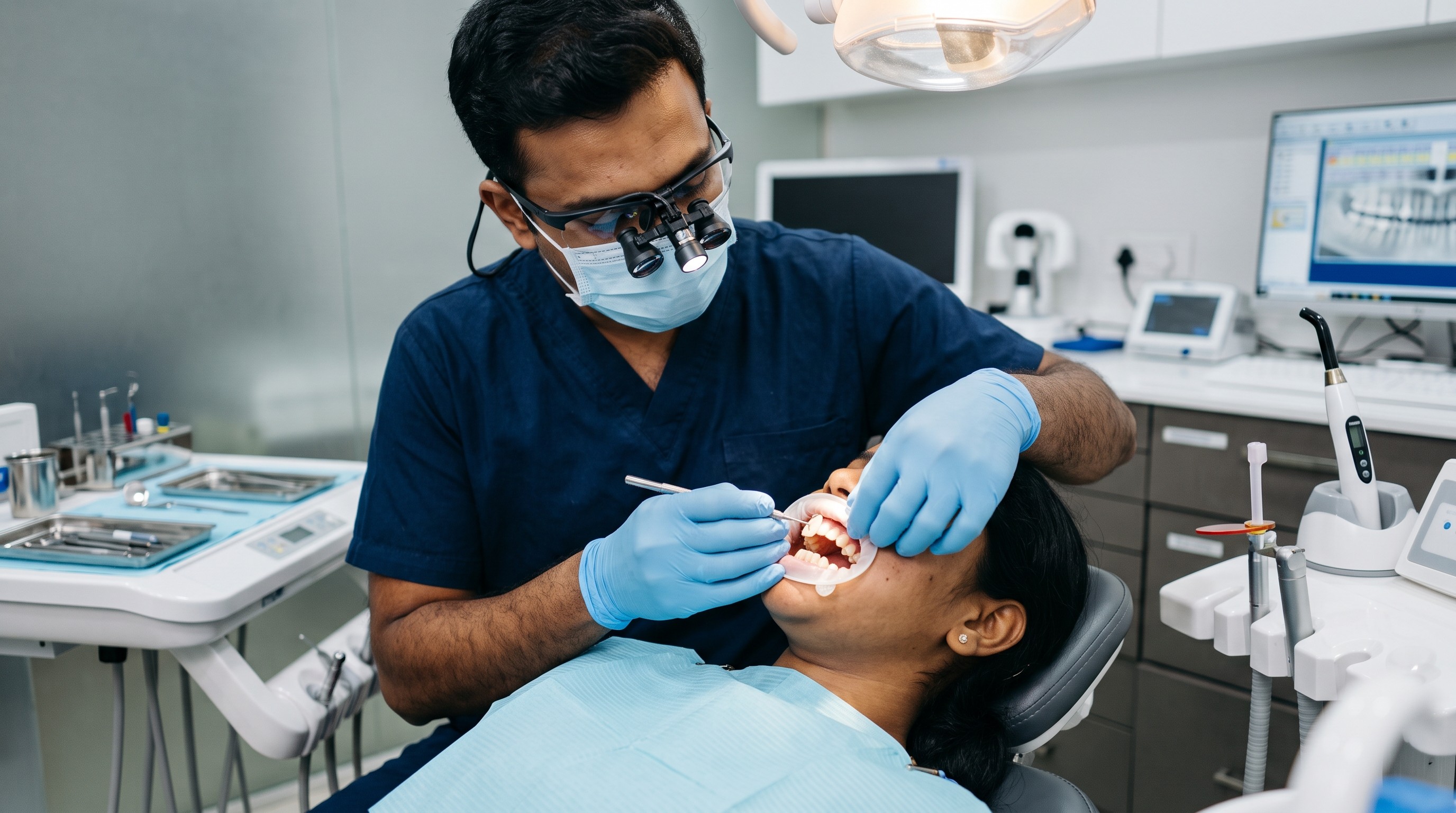 Porcelain veneers